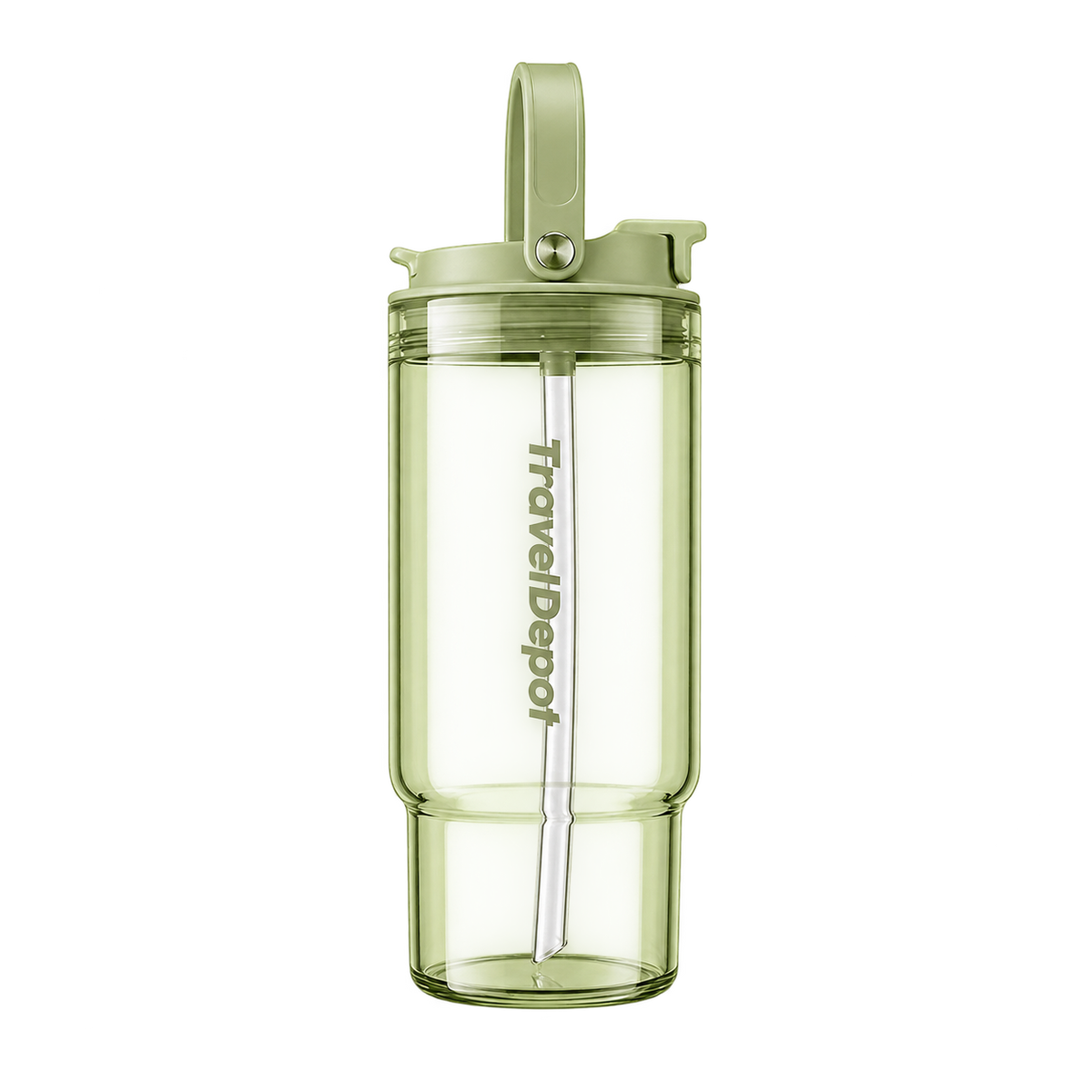 TravelDepot 900ml travel bottle on transparent background